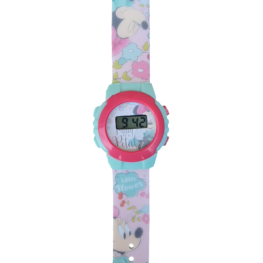 OROLOGIO DA POLSO DIGITALE MINIE DISNEY IN CONFEZIONE SAGOMATA - WD22133