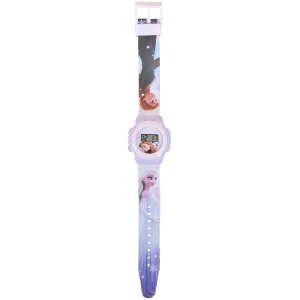 OROLOGIO DA POLSO DIGITALE FROZEN II DISNEY ELSA ANNA IN CONFEZIONE SAGOMATA - WD22132