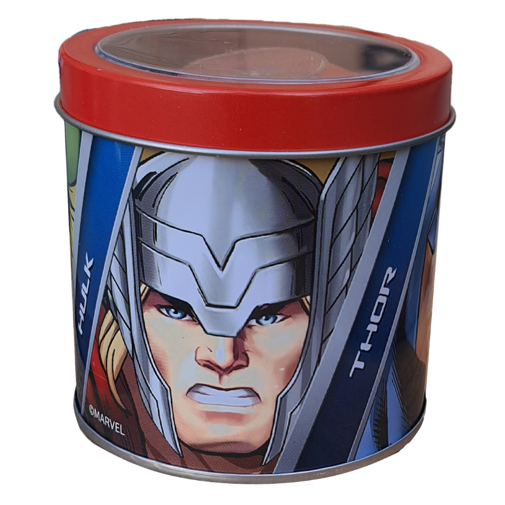 OROLOGIO AVENGERS MARVEL DA POLSO ANALOGICO IN SCATOLA DI LATTA - MV16051
