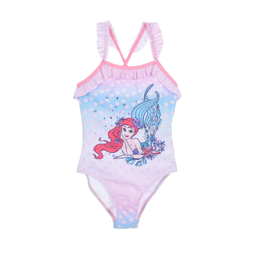 COSTUME MARE PRINCIPESSE DISNEY ARIEL INTERO BAMBINA - EV1935ROSA