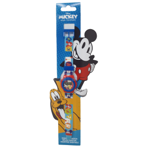 OROLOGIO DA POLSO DIGITALE MICKEY MOUSE DISNEY TOPOLINO IN CONFEZIONE SAGOMATA - WD22135