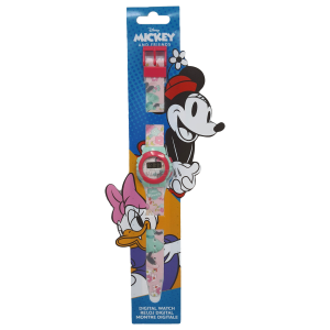 OROLOGIO DA POLSO DIGITALE MINIE DISNEY IN CONFEZIONE SAGOMATA - WD22133