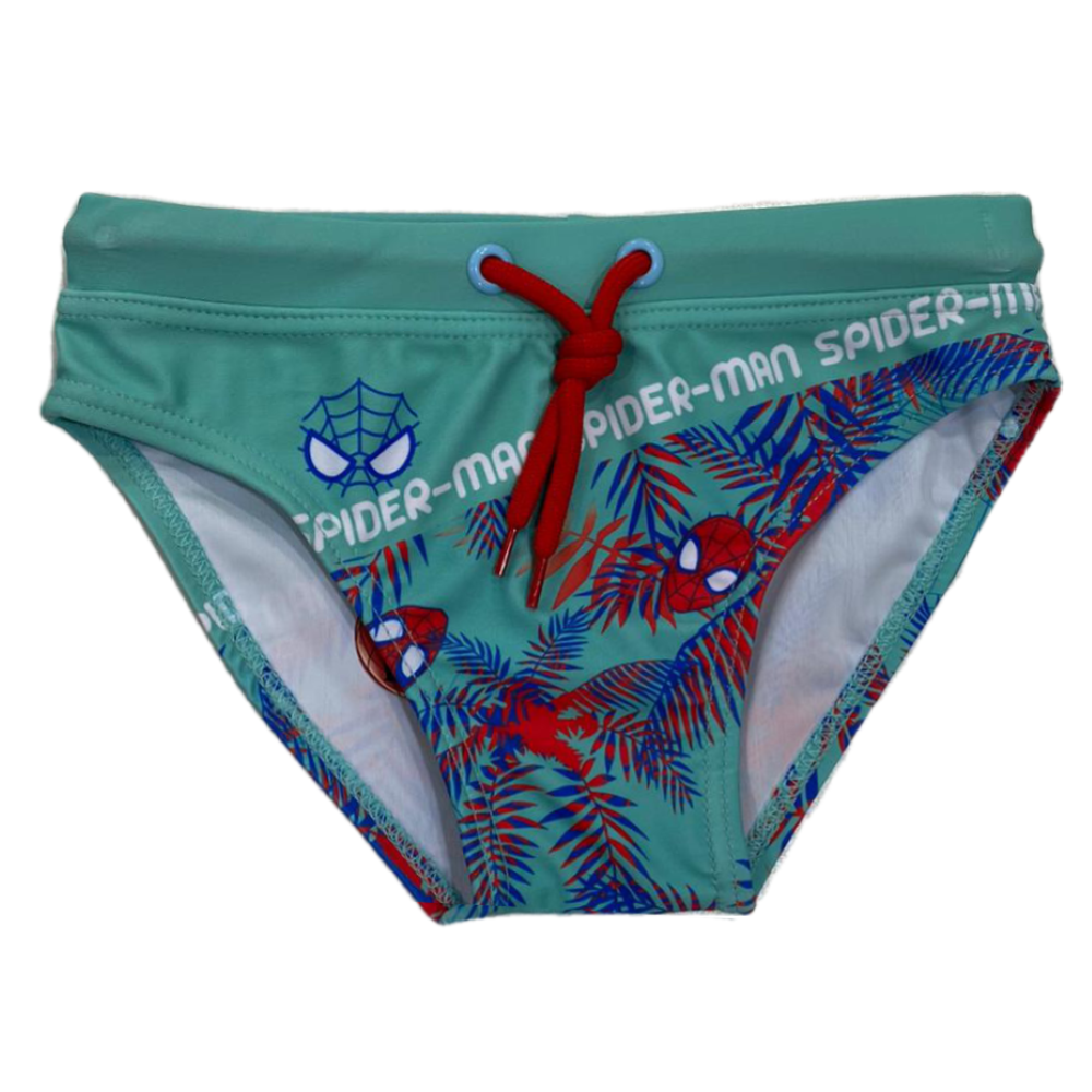 COSTUME MARE SPIDERMAN MARVEL SLIP MUTANDINA BAMBINO - EV1842CELESTE