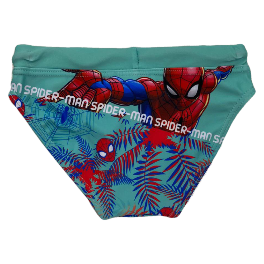 COSTUME MARE SPIDERMAN MARVEL SLIP MUTANDINA BAMBINO - EV1842CELESTE