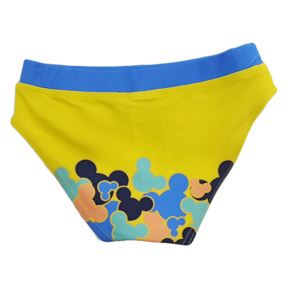 COSTUME MARE MICKEY MOUSE DISNEY TOPOLINO SLIP MUTANDINA BAMBINO - EV1827GIALLO