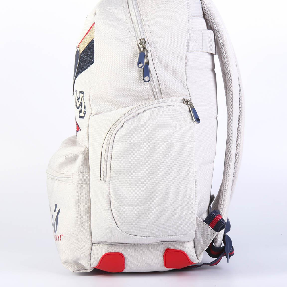 ZAINO SCUOLA AMERICANO MINNIE MOUSE DISNEY MULTISCOMPARTO CON TASCA TERMICA BORSA VIAGGIO TEMPO LIBERO 44 CM - 3883
