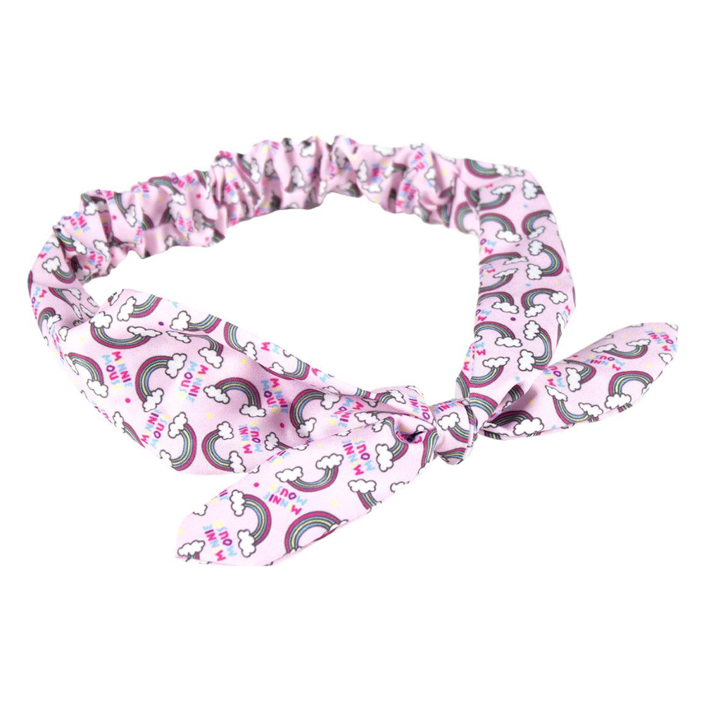 FASCIA PER CAPELLI MINNIE MOUSE DISNEY CON NODO - 1744