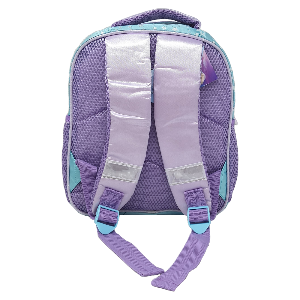 ZAINO ASILO FROZEN II DISNEY ELSA ANNA CON PATTINA MAGNETICA INTERCAMBIABILE BORSA SCUOLA TEMPO LIBERO - 1029P1408