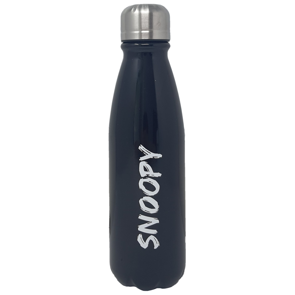 BOTTIGLIA IN ALLUMINIO SNOOPY CON TAPPO SVITABILE 600 ML - P04267MC/N