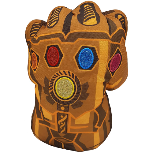 PELUCHE GUANTONE THANOS MARVEL GUANTO DELL'INFINITO MANO SINISTRA PUPAZZO CM. 30 - 7544/THANOS