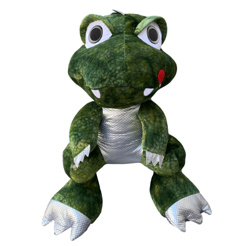 PELUCHE T-REX DINOSAURO VERDE PUPAZZO CM. 45 - PTS31326Y/35VERDE