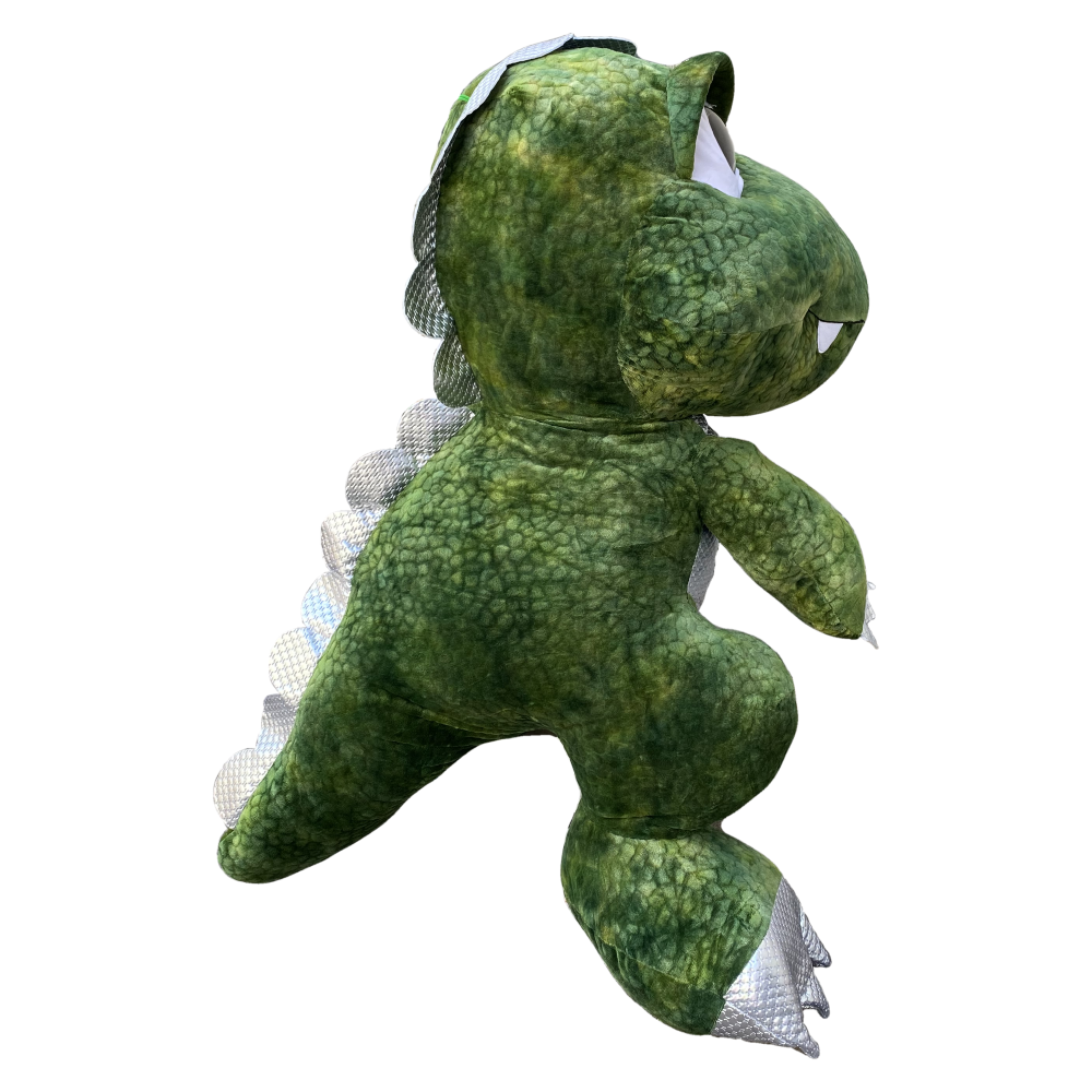 PELUCHE T-REX DINOSAURO VERDE PUPAZZO CM. 45 - PTS31326Y/35VERDE