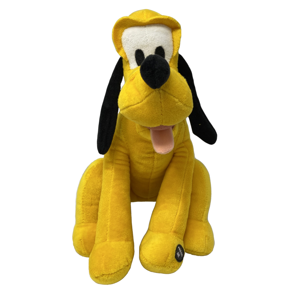 PELUCHE PLUTO DISNEY CANE SEDUTO CON SUONO 50 CM - DCL9380-1