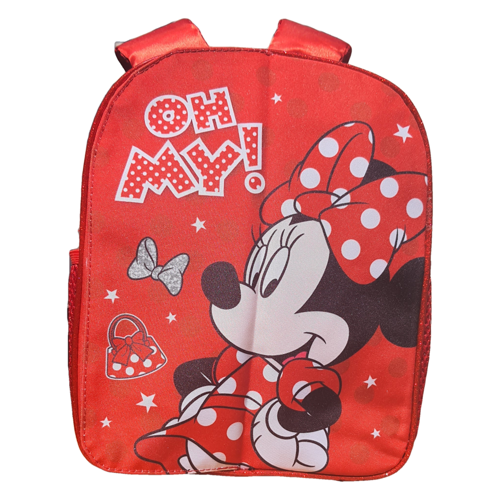 ZAINO ASILO MINNIE MOUSE DISNEY CON PATTINA MAGNETICA INTERCAMBIABILE BORSA SCUOLA TEMPO LIBERO - 1000E2896792