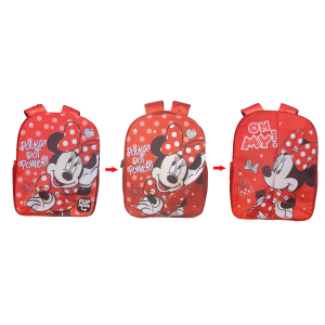 ZAINO ASILO MINNIE MOUSE DISNEY CON PATTINA MAGNETICA INTERCAMBIABILE BORSA SCUOLA TEMPO LIBERO - 1000E2896792