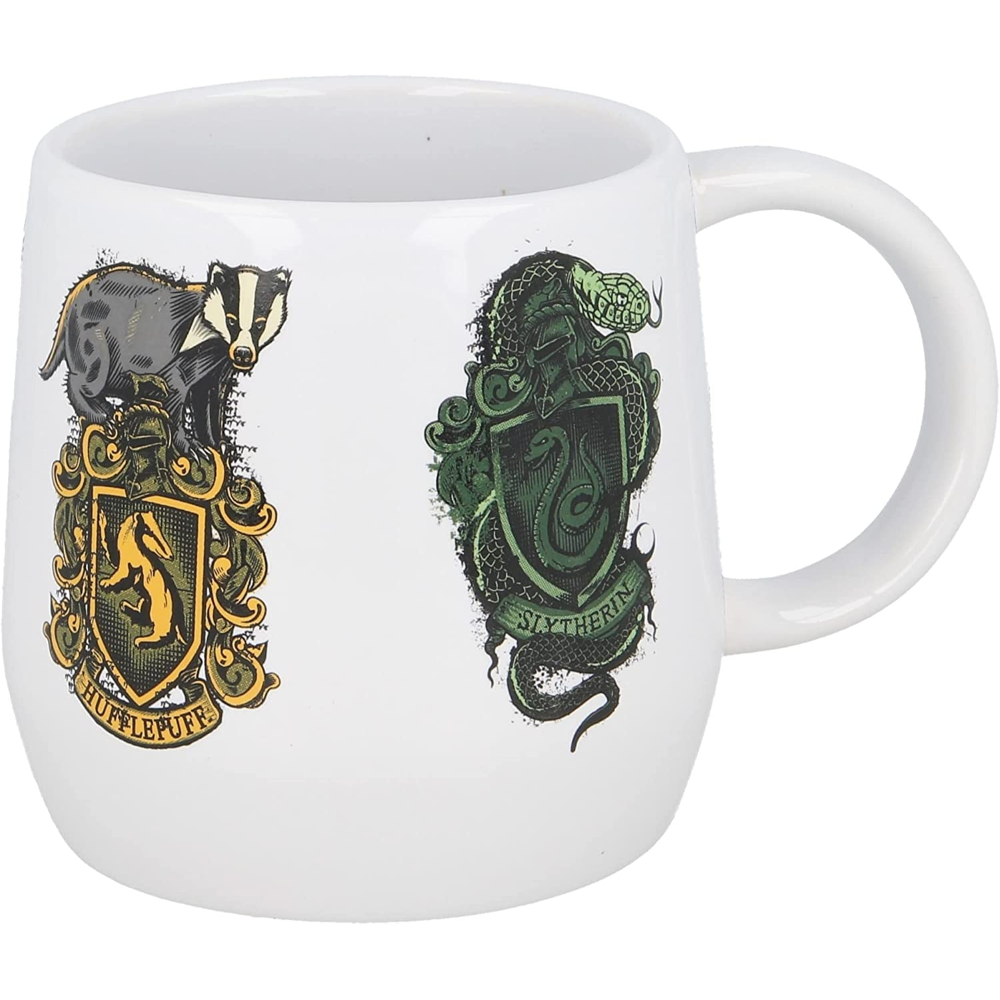 TAZZA MUG HARRY POTTER HOGWARTS IN CERAMICA BOMBATA 350 ML IN CONFEZIONE - STHP20089