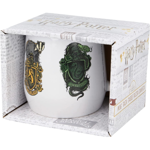 TAZZA MUG HARRY POTTER HOGWARTS IN CERAMICA BOMBATA 350 ML IN CONFEZIONE - STHP20089