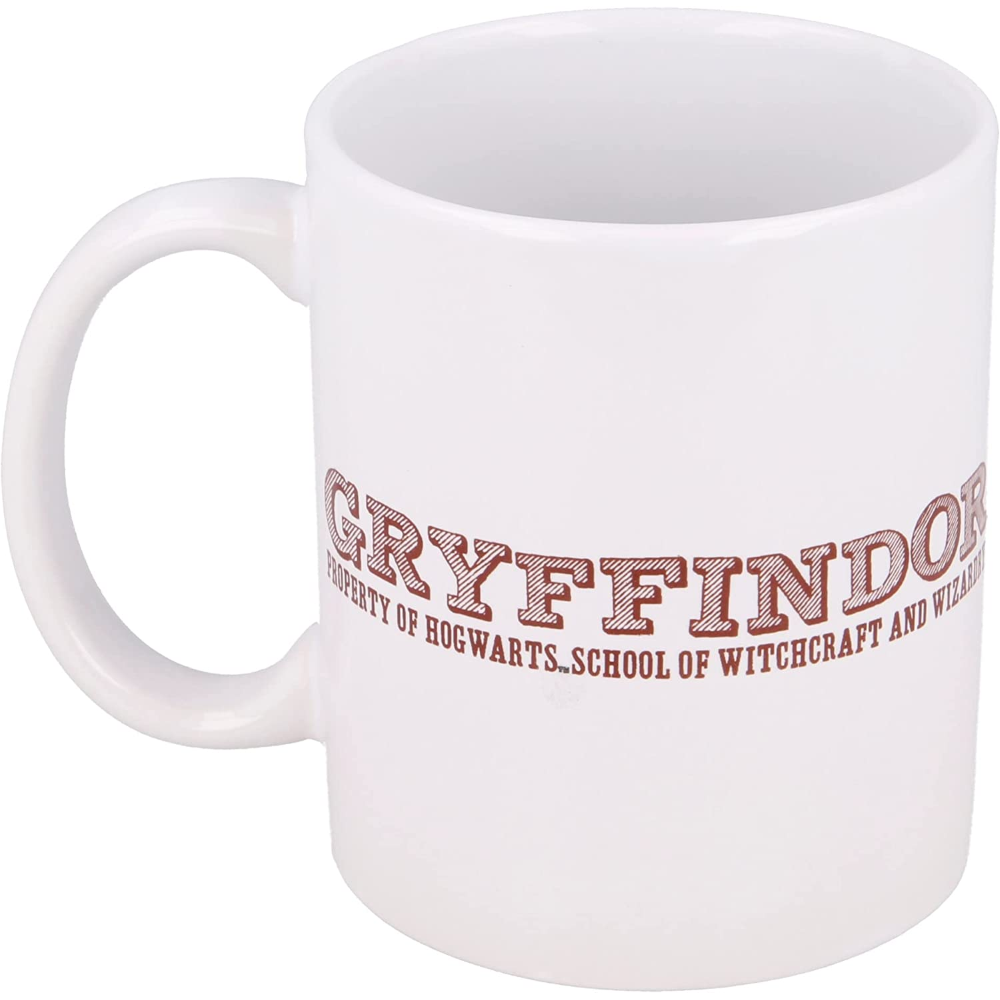 TAZZA MUG HARRY POTTER HOGWARTS GRIFONDORO IN CERAMICA 310 ML IN CONFEZIONE - STTT20080
