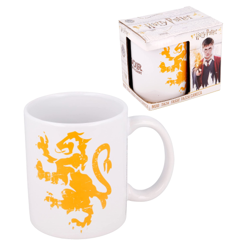 TAZZA MUG HARRY POTTER HOGWARTS GRIFONDORO IN CERAMICA 310 ML IN CONFEZIONE - STTT20080
