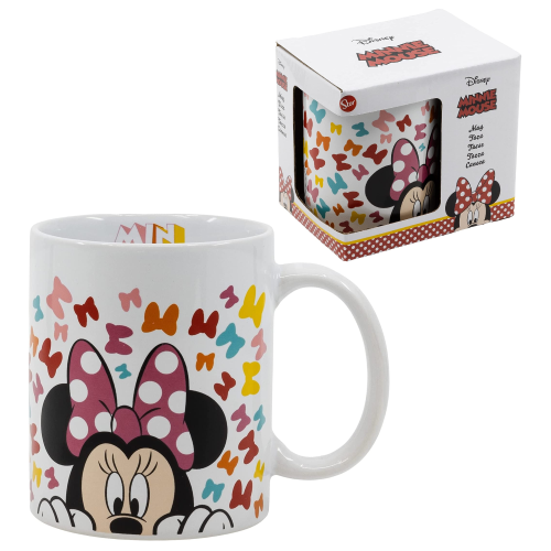 TAZZA MUG MINNIE MOUSE DISNEY IN CERAMICA 325 ML IN CONFEZIONE - 80647