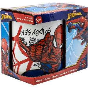 TAZZA MUG SPIDERMAN MARVEL IN CERAMICA 310 ML IN CONFEZIONE - STT88124