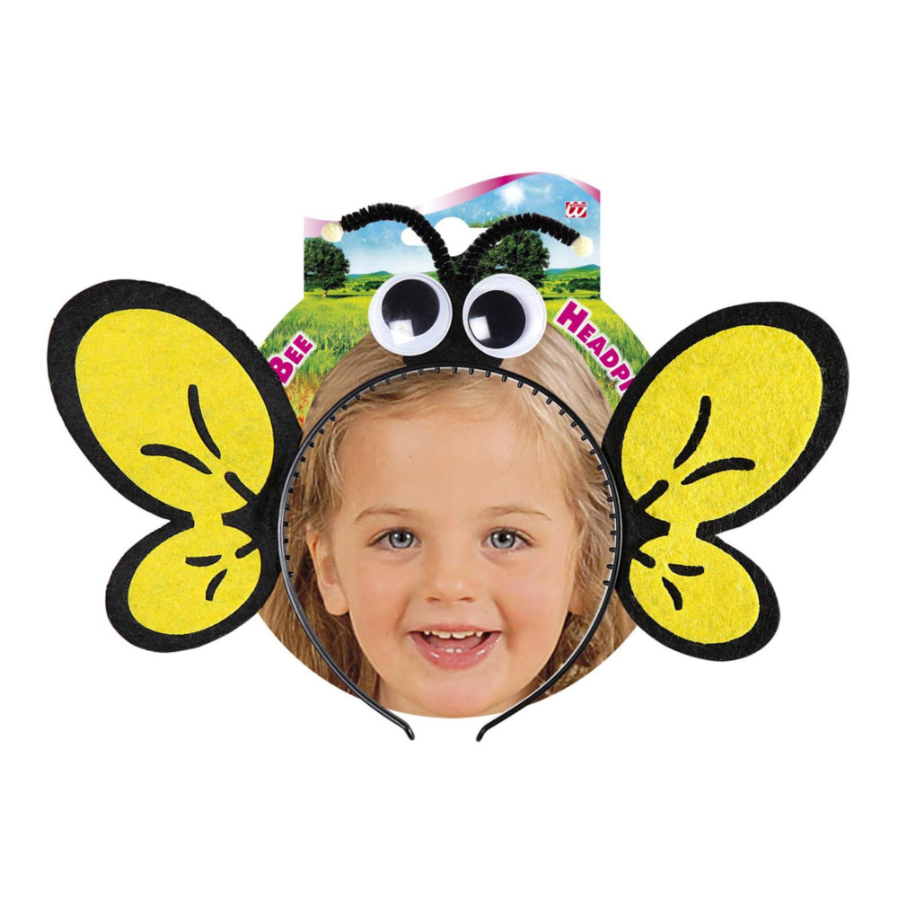 CERCHIETTO CON APPLICAZIONI APE ACCESSORI TRAVESTIMENTO CARNEVALE - 8206A