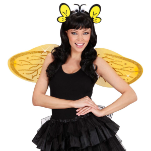 CERCHIETTO CON APPLICAZIONI APE ACCESSORI TRAVESTIMENTO CARNEVALE - 8206A