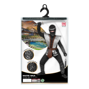 COSTUME CARNEVALE MASTER NINJA BAMBINO ABITO TRAVESTIMENTO - 0707