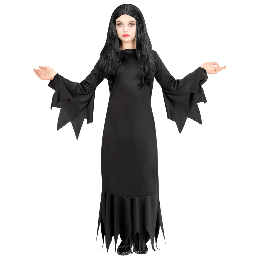 COSTUME VESTITO ABITO TRAVESTIMENTO CARNEVALE HALLOWEEN BAMBINA MORTISIA - 0719