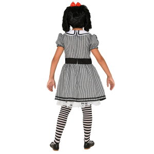 COSTUME VESTITO ABITO TRAVESTIMENTO CARNEVALE HALLOWEEN BAMBINA BAMBOLA - 2022