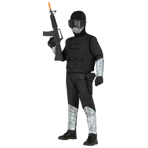 COSTUME CARNEVALE SPECIAL FORCES BAMBINO ABITO TRAVESTIMENTO - 5261