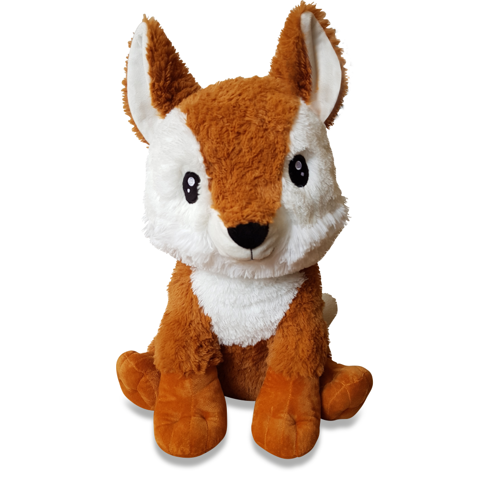 PELUCHE VOLPE GASPARD  MORBIDO PUPAZZO 50 CM - 16608