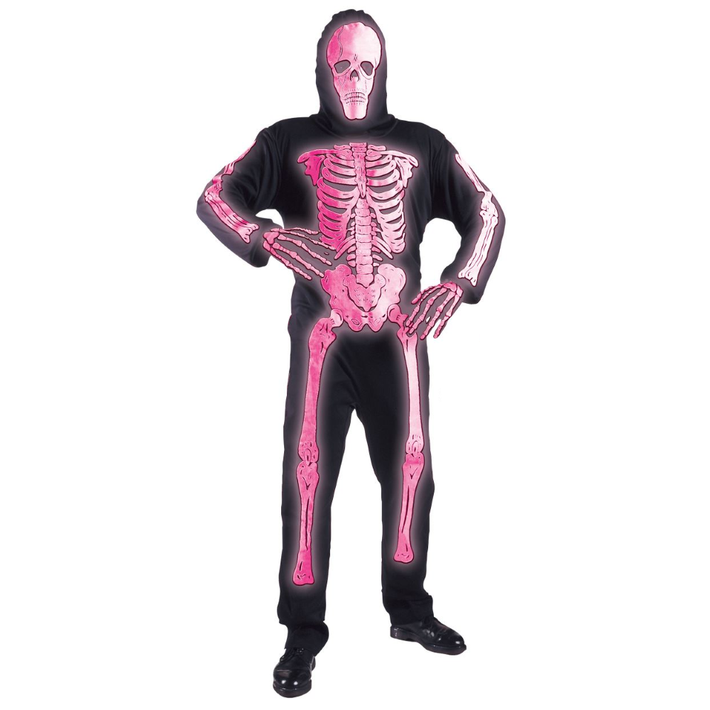 COSTUME VESTITO ABITO TRAVESTIMENTO CARNEVALE HALLOWEEN SCHELETRO NEON BAMBINO - 3344