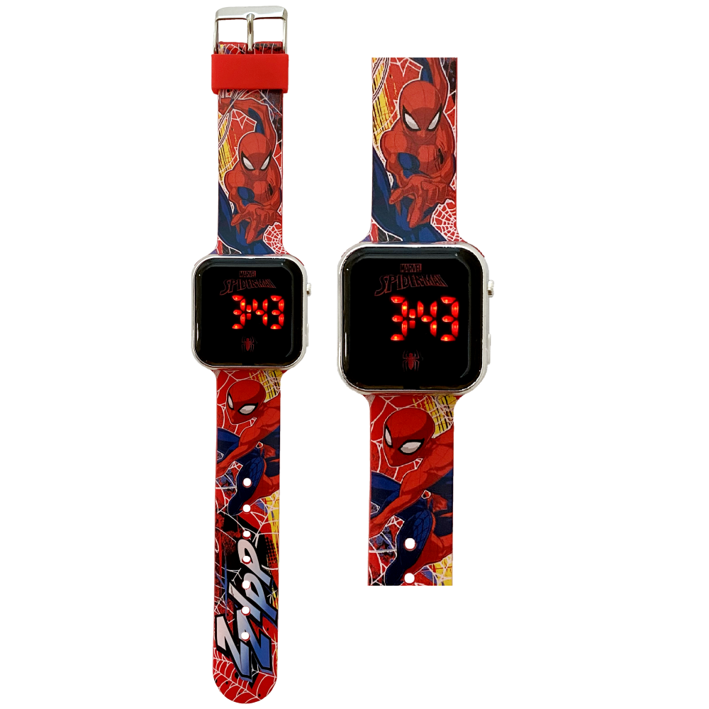 OROLOGIO A LED SPIDERMAN MARVEL DA POLSO DIGITALE - SPG4800