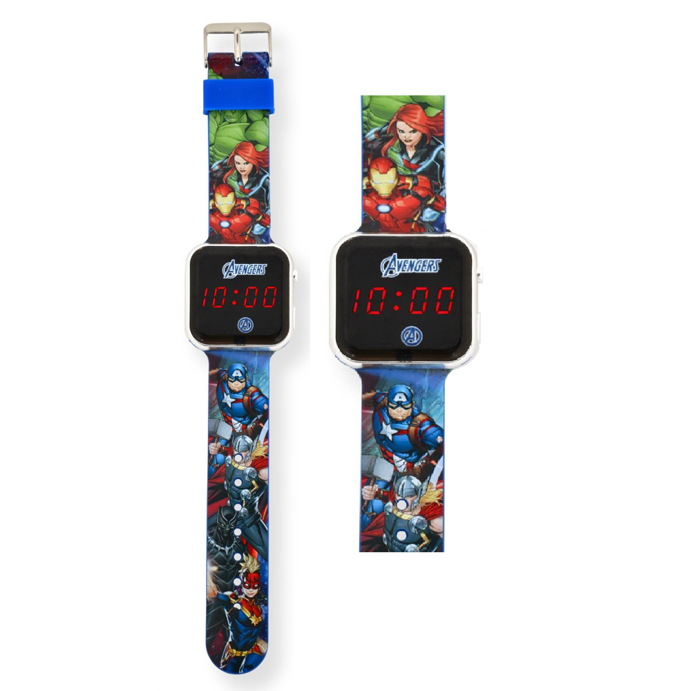 OROLOGIO A LED AVENGERS MARVEL DA POLSO DIGITALE - AVG4706