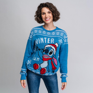 MAGLIONE NATALIZIO STITCH DISNEY LILO & STITCH ADULTO - 8561