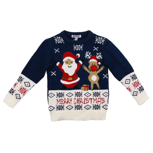 MAGLIONE NATALIZIO MAGLIA YOURS BABY BAMBINO - Y7402