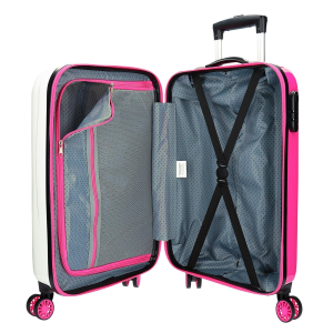 TROLLEY MINNIE DISNEY VALIGIA DA VIAGGIO CM. 55x38x20 IN ABS - 4681766