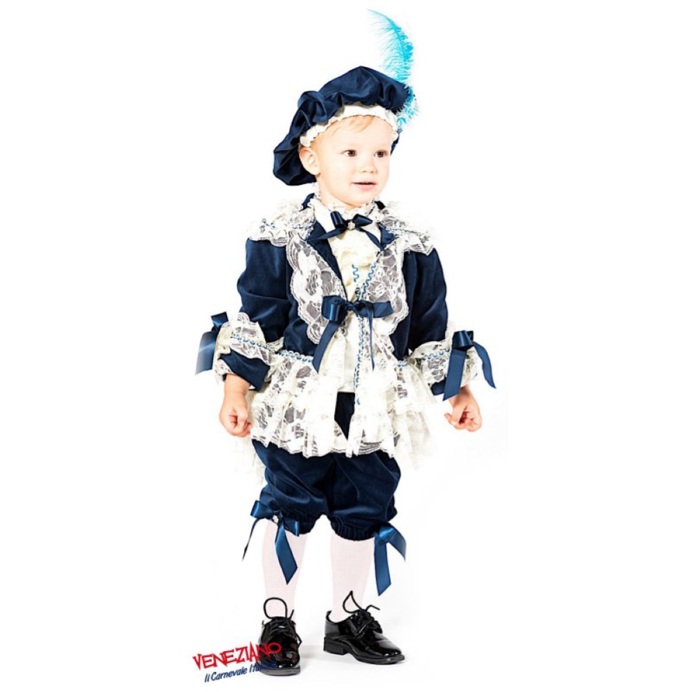 VESTITO CARNEVALE PRINCIPINO PRESTIGE COSTUME TRAVESTIMENTO BAMBINO - 51173
