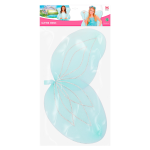 ALI FATINA GLITTER MODELLABILI ASSORTITE IN VARI COLORI PASTELLO PER VESTITO CARNEVALE BAMBINA