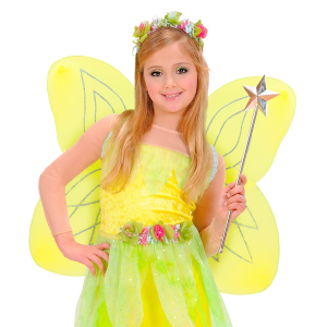 ALI FATINA GLITTER MODELLABILI ASSORTITE IN VARI COLORI PASTELLO PER VESTITO CARNEVALE BAMBINA