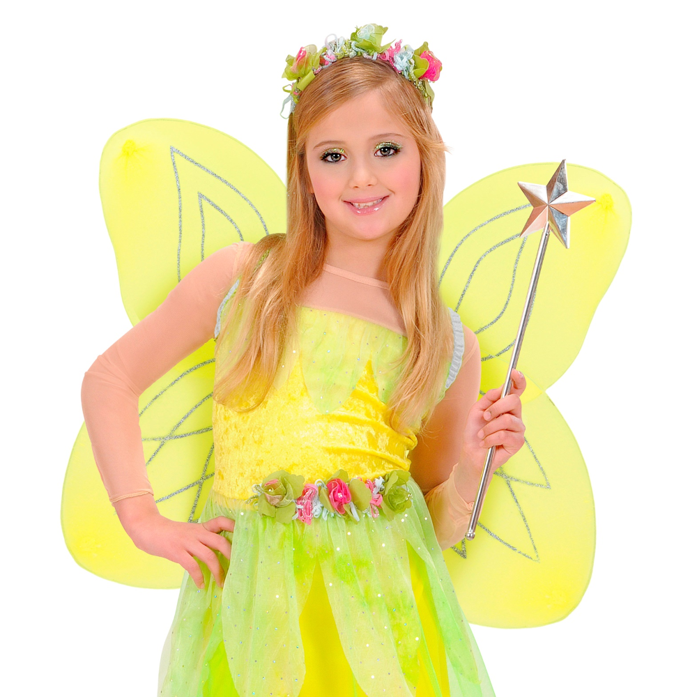 ALI FATINA GLITTER MODELLABILI ASSORTITE IN VARI COLORI PASTELLO PER VESTITO CARNEVALE BAMBINA