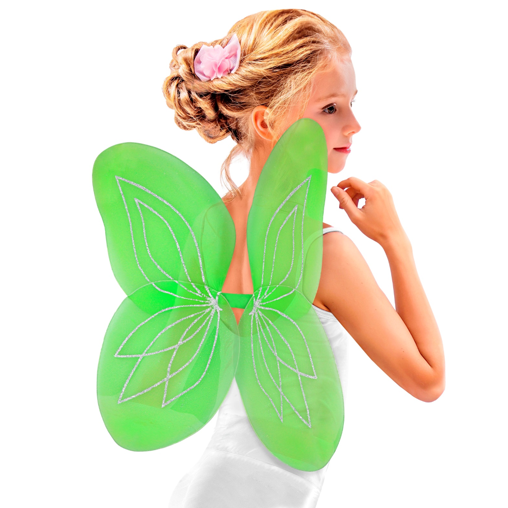 ALI FATINA GLITTER MODELLABILI ASSORTITE IN VARI COLORI PASTELLO PER VESTITO CARNEVALE BAMBINA