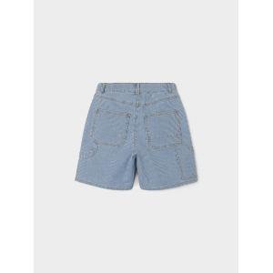 BERMUDA JEANS CON VITA REGOLABILE PANTALONCINO BAMBINO RAGAZZO - 13217306