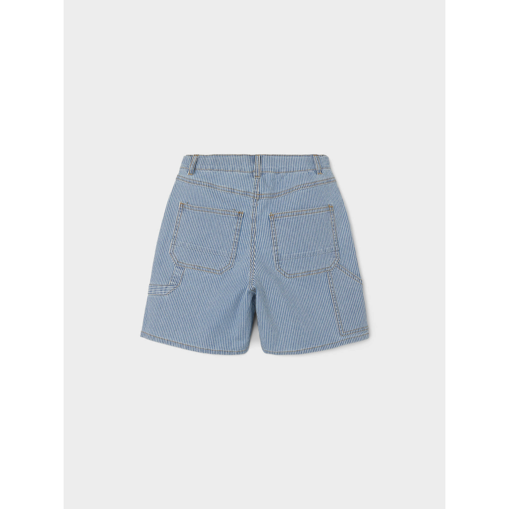 BERMUDA JEANS CON VITA REGOLABILE PANTALONCINO BAMBINO RAGAZZO - 13217306