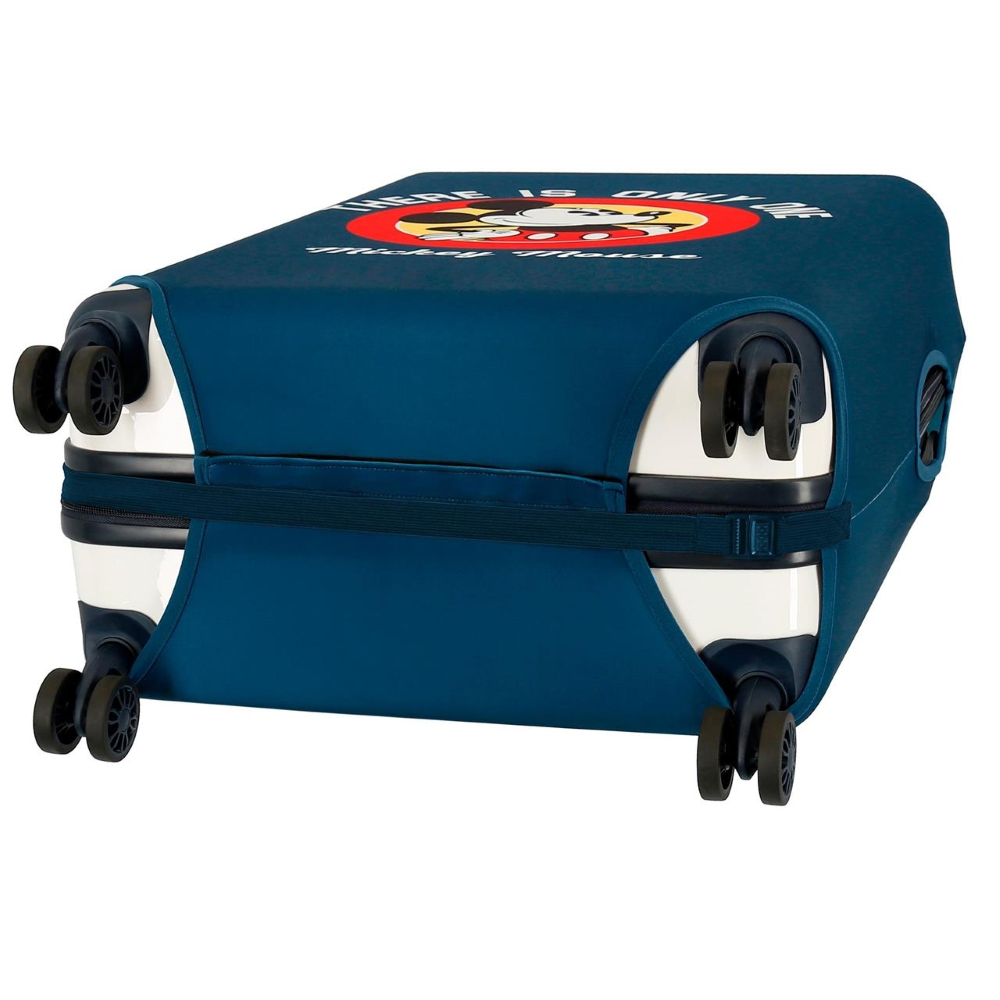 COPERTURA PER TROLLEY 68 CM MICKEY MOUSE DISNEY TOPOLINO COPRIVALIGIA ANTIGRAFFIO LAVABILE - 3736862