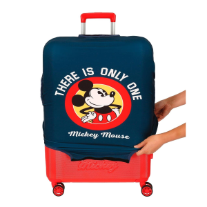 COPERTURA PER TROLLEY 68 CM MICKEY MOUSE DISNEY TOPOLINO COPRIVALIGIA ANTIGRAFFIO LAVABILE - 3736862