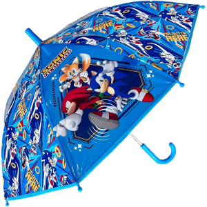 SET PIOGGIA MANTELLINA + OMBRELLO SONIC 6/7 ANNI BAMBINO - SN4389MC+SN4387MC