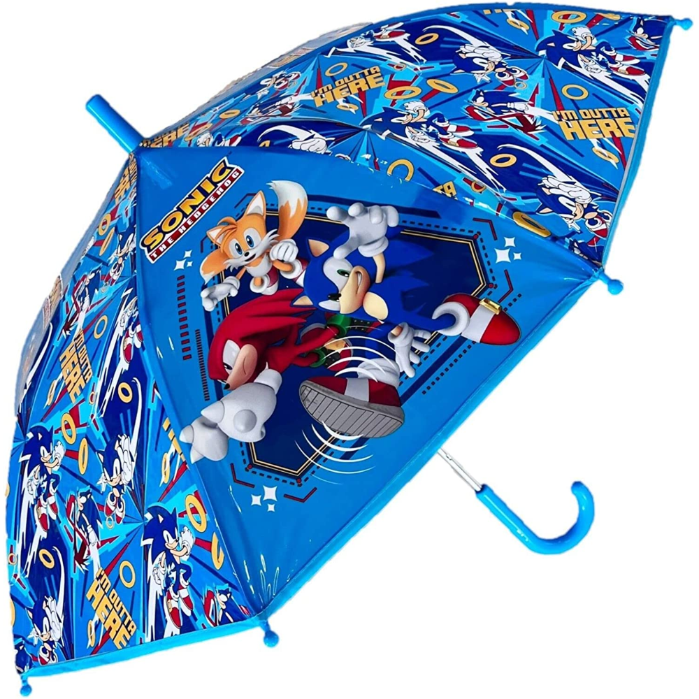 SET PIOGGIA MANTELLINA + OMBRELLO SONIC 6/7 ANNI BAMBINO - SN4389MC+SN4387MC