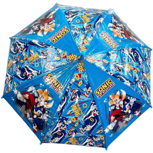 SET PIOGGIA MANTELLINA + OMBRELLO SONIC 6/7 ANNI BAMBINO - SN4389MC+SN4387MC